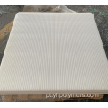 Placa de plástico de alto peso molecular branco 0-2100mm